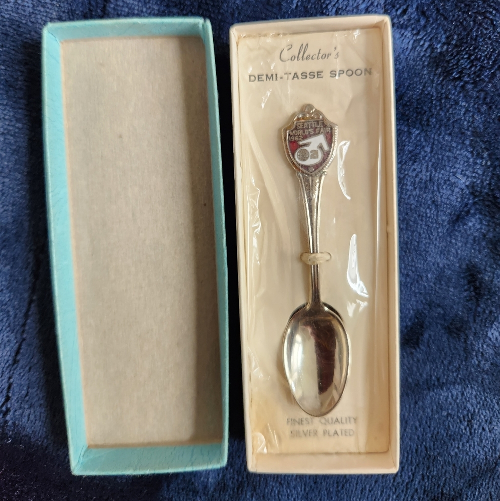 Seattle 1962 World's Fair Spoon In OG Package